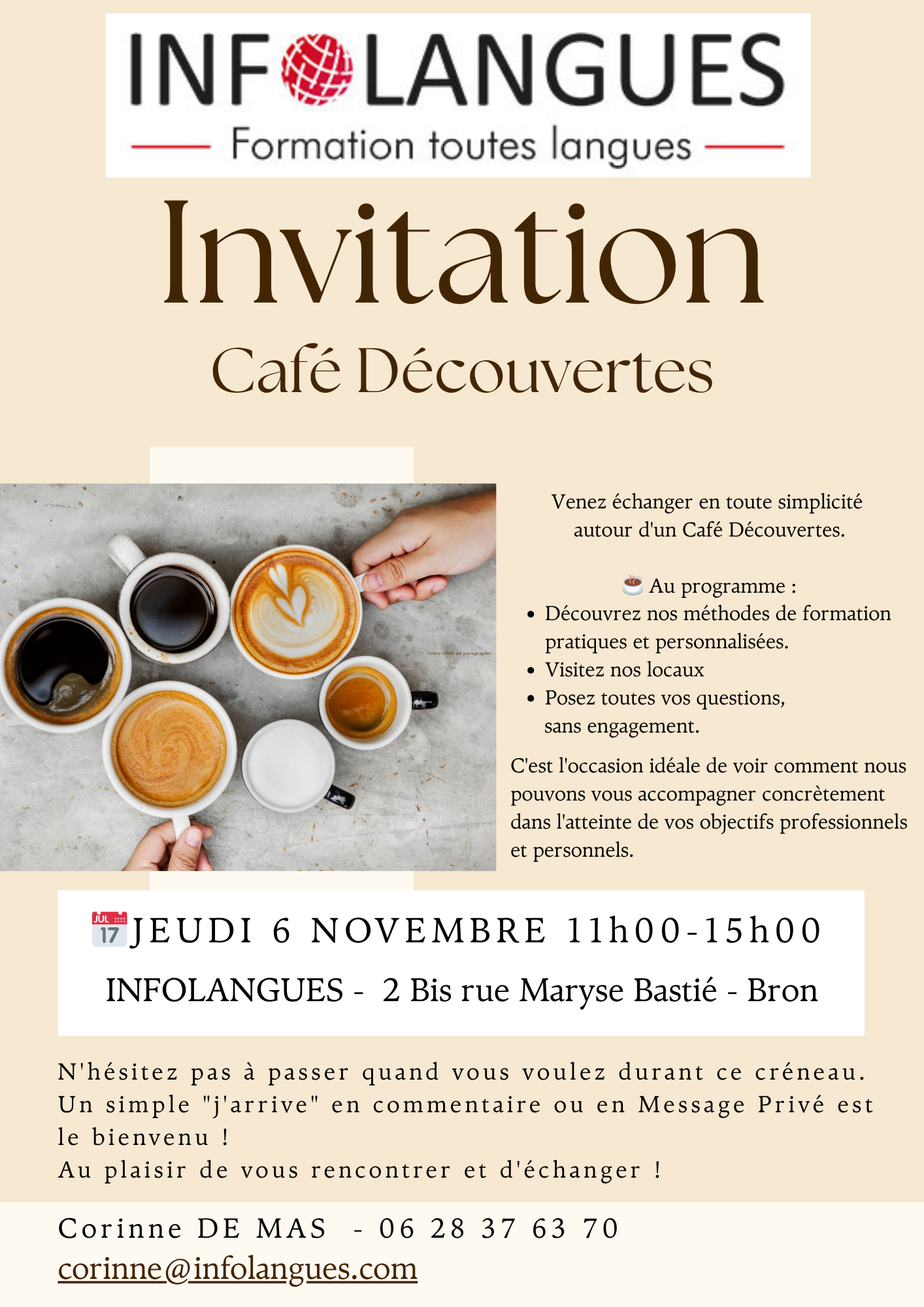 Café Découvertes 06/11/25